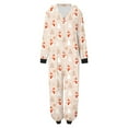 thumbnail image 7 of Odeerbi Matching Family Christmas Pajamas Sets Parent-Child Xmas Warm Hooded Jumpsuit Printed Home Wear Set Loungewear Sleepwear Jammies for Mom, 7 of 7
