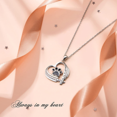 thumbnail image 3 of Collier Pendentif Imprimé Patte de Chiot en Argent Sterling, 3 of 5
