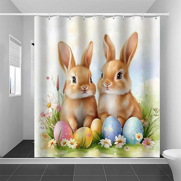Boovnll Premium Shower Curtain, Holiday Decoration Shower Curtain Home Bathroom Dry and Wet Separation Shower Curtain Waterproof Shower Curtain, Shower Curtain Liner, Shower Curtains