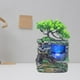 thumbnail image 4 of Fuentes de agua para interiores Rocalla Meditación Paisaje Decorativo Mesa que fluye Cascada Fuente Decoración para sala de estar, SPA, Yoga, , Sin niebla D Sin niebla, 4 of 8