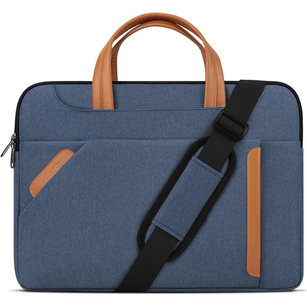 15.6 Inch Laptop Sleeve Case With Pockets – Sturdy Carrying Sleeve For MacBook, PC, Monitor (Deep Green)