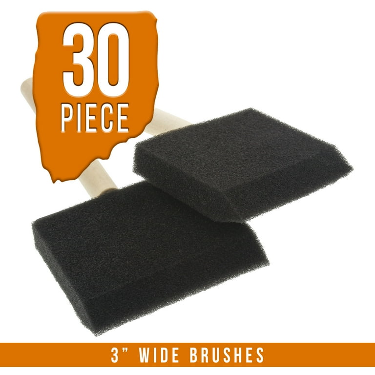 Foam Brushes 3 Inch