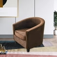 thumbnail image 7 of LINLIN Club Chair Slipcover, tub chair covers 2 piece, Universal Spandex Pattern Armchair Sofa Cover Cover Couch Slipcover for Living Room Club Bar Counter, 7 of 7