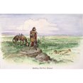 thumbnail image 2 of Fort Manuel, Montana. /Nmanuel Lisa, A Fur Trader In Montana Territory, At The Site Of Fort Manuel, Constructed In 1807: Line Engraving, American, 19Th Century. Poster Print by Granger Collection, 2 of 4