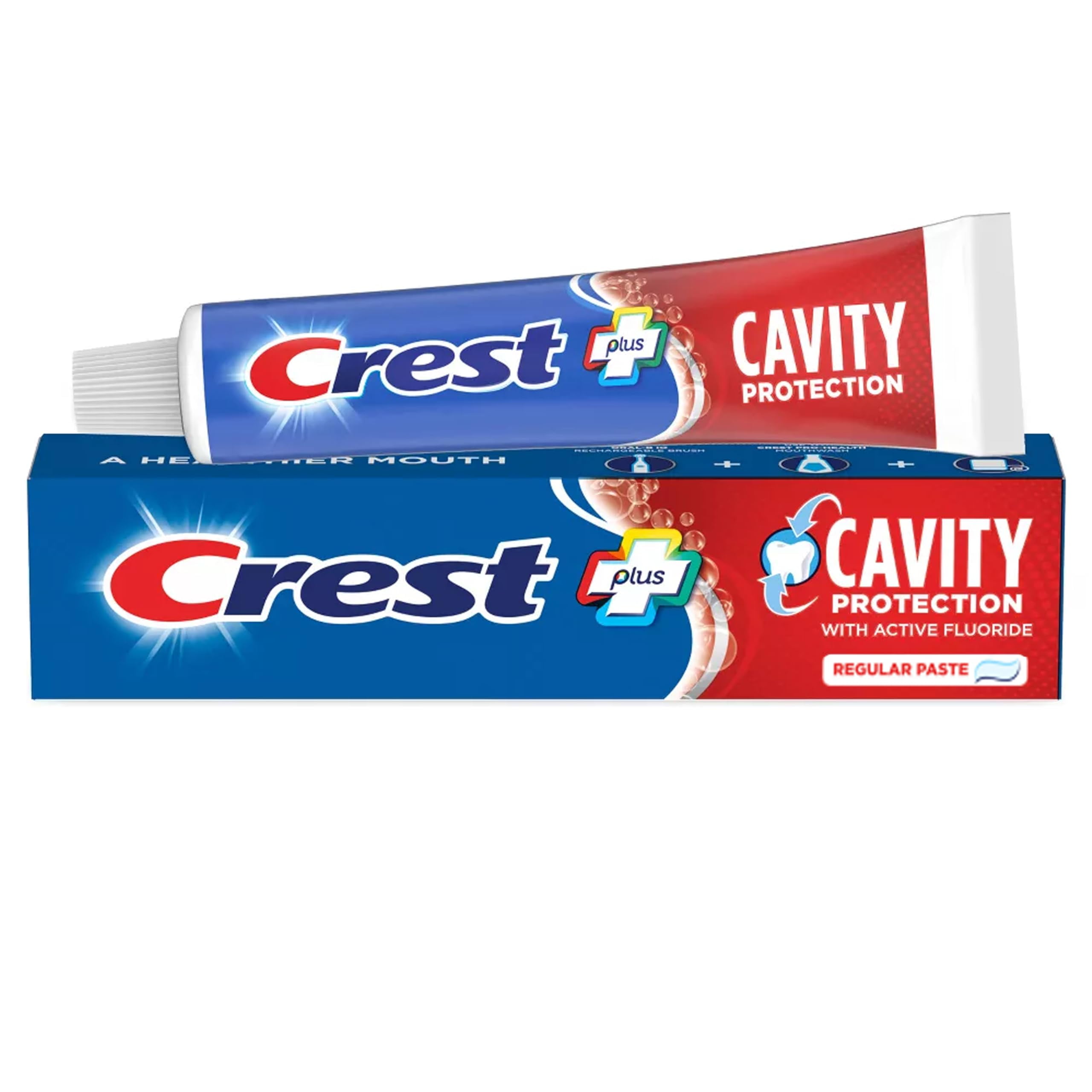 Crest Cavity Protection Toothpaste STF9&nbsp;Regular - 8.2 Ounce (Pack of 4)