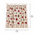 thumbnail image 2 of Christmas Oven Skirt,Vintage Plaid Door Cover Curtain for Kitchen Decor, 2 of 3