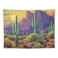 thumbnail image 5 of PRATYUS Desert Cactus Tapestry Fairytale Tapestry Sky Sunset Tapestry Mountain Tapestries Natural Plant Tapestry Wall Hanging for Living Room Bedroom Decoration  Painting, 5 of 6