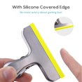thumbnail image 4 of Clearance!Silicone Stainless Steel Sealing Clip 1 Pack Chip Bag Clips Covered with Silicone - No More Sharps Edges - Food Bags Clips - Air Tight Seal, Heavy Duty(Yellow), 4 of 5