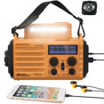 thumbnail image 1 of Batería externa solar con manivela Weather Radio Mesqool 5000, 1 of 7
