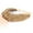 Caramel Blonde, variant on Messy Wide 2 Strands Synthetic Hair Braided Headband Classic Chunky Plaited Braids Elastic Stretch Hairpiece (Steel Gray)
