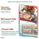 thumbnail image 4 of Recipientes de almacenamiento de alimentos Fusion Gourmet Glass, paquete de 5, 2,1 L, 4 of 9