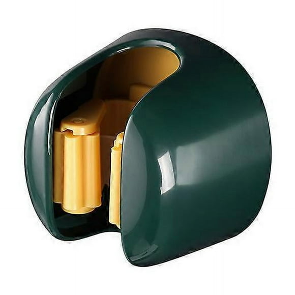 Green Wall-Mounted Broom Holder Self-Adhesive Mop Broom Holder Wall Mount For Broom Broom Hanger Without Drilling Broom Holder