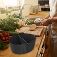 thumbnail image 3 of Slow Cooker Liner Fits 6-8Quart Slow Cooker, Reusable And Machine Washable Black, 3 of 7
