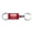 Red, variant on Ford F-250 Anodized Aluminum Valet Key Fob (Black)