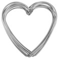 thumbnail image 3 of SHISUYAN 10 Pcs Bague en Métal en Forme de Cœur Attrape-Rêves Simple Accessoire de Robe Fait Main pour Femme Fille (12cm), 3 of 8