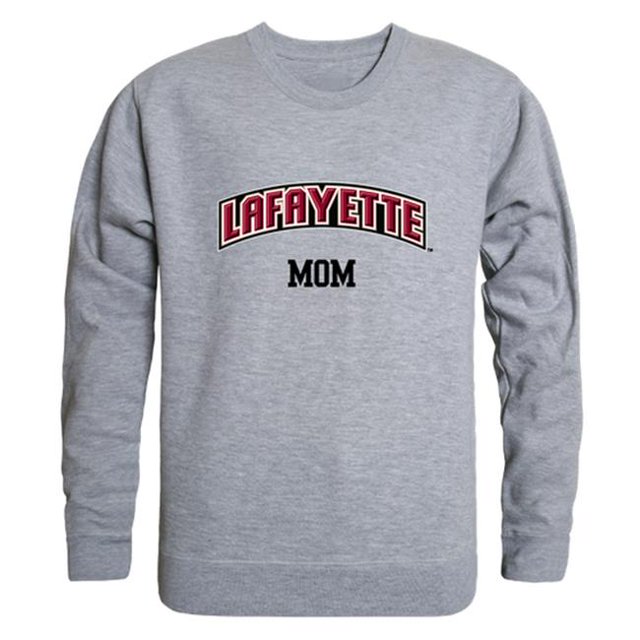W Republic 564-323-HGY-03 Lafayette College T-Shirt Col Rond pour Femmes Maman, Gris Chiné - Grand