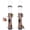 Brown, variant on Urban Deco 2 Pack Metal Bird Feeder Tube Hanging Wild Bird Seed Feeder,Steel Hanger Great for Attracting Birds (Bronze)