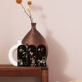 thumbnail image 7 of vlrwzc Mini Folding Screen, 3 Panel Divider, Chinese Style Vintage Desktop Folding Screen Feng Shui Ornaments for Home Office New Year Decoration, 7 of 7