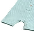 thumbnail image 3 of Combinaison une Pièce Sans Manches pour Bébé Fille Garçon, Barboteuse Justaucorps Tenue d'Été, 3 of 6