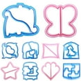 thumbnail image 3 of ENJOYW Dolphin Butterfly Star Shape Sandwich Toast Cake Bread Cutter DIY Maker Mold Toast Cutter, 3 of 7