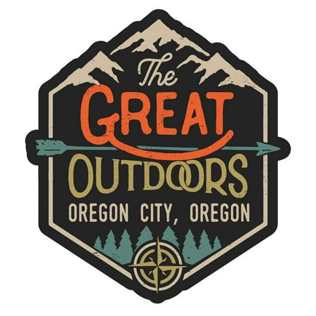 

Oregon City Oregon The Great Outdoors Design 2-Inch Fridge Magnet