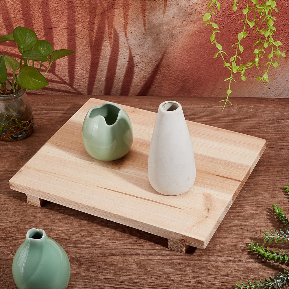 9.45x11.8 Inch Clay Board Wooden Mat Mud Board Clay Drying Board Ceramic Clay Pottery Sculpture Tool for Making Sculpting Modelling Clay Craft DIY