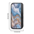 thumbnail image 7 of FUIALDOLG Set of 4 Washable Fabric Refrigerator Microwave Door Handle Covers, Cozy Cloth Protector for Kitchen Appliance, Agate Geode Layered, 7 of 7