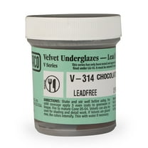 Amaco Velvet Underglaze, 2 oz., Chocolate