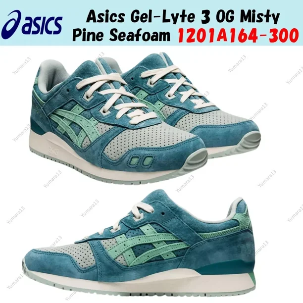 Asics Gel-Lyte 3 OG Misty Pine Seafoam 1201A164-300 Men's Size