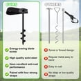 thumbnail image 4 of Juego de Anclajes para Tierra Eurmax USA para Trampolines, Clavijas Resistente a Vientos Fuertes, 4 of 6
