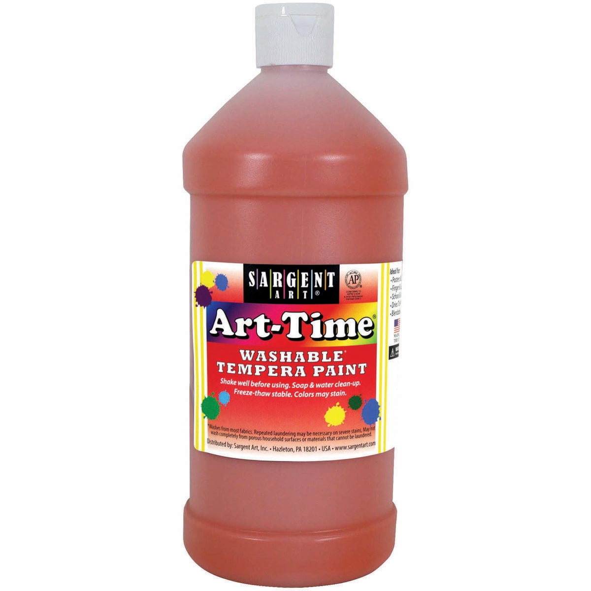Washable ArtTime(R) Tempera Paint 32ozOrange