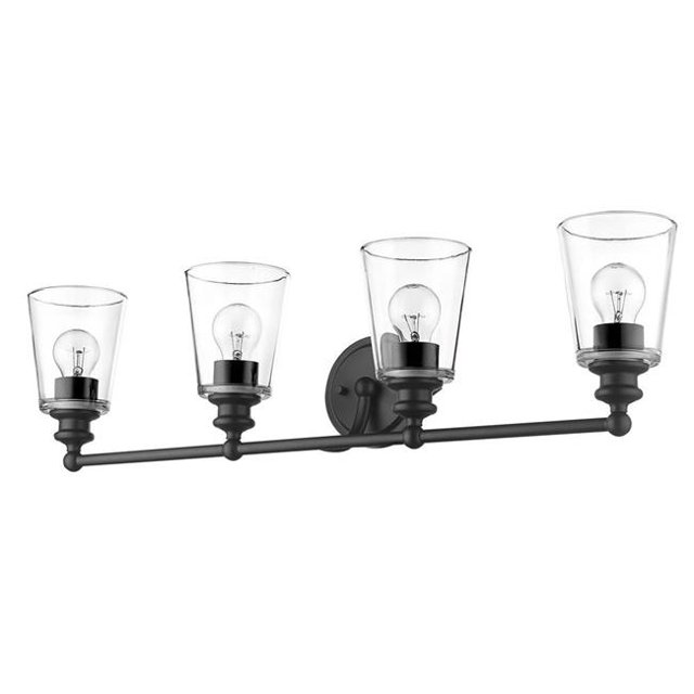 Acclaim Lighting IN41403BK Ceil 4-Light Matte Black Vanity