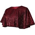 thumbnail image 1 of Sleeveless Double V-Neck Long Mermaid Sequin Formal Evening Dresses, 1 of 8