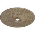 thumbnail image 3 of 36 5/8"OD x 3 5/8"ID x 2 3/8"P Galveston Ceiling Medallion (Fits Canopies up to 4 3/4"), Hand-Painted Gobi Desert Crackle, 3 of 6