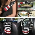 thumbnail image 5 of Uorisanigo American Firefighters Flag Car Seat Covers Unique Car Seat Cover Full Set Cars Accessories with Seats Belt Covers,Steering Wheel Cover,Auto Trash Can Fits Most Vehicle Gift for Friends, 5 of 7