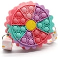 thumbnail image 5 of xuyidan Pop Shoulder Bag Fidget toys Pop Purse It Crossbody Bag for Girls and Women Push Popper Purse Kids Crossbody Bag Handbag Fidget toys, (Purple), 5 of 14