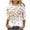 A161 Pink, variant on Cadancy Mardi Gras Shirts for Women 3/4 Sleeve Holiday Funny Graphic Round Neck Loose Tops Pullover Rave Party Carnival Blouse Trendy Casual Shirt