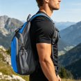 thumbnail image 5 of VeFlora Men's Waterproof Sling Crossbody Bag, Lightweight Chest Shoulder Backpack, Portable Outdoor Sports Bag for Hiking Travel Commuting Daily Use(Blue/One Size), 5 of 5