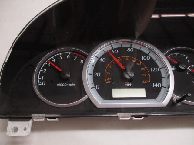 Pre-Owned 04 05 06 Suzuki Forenza Speedometer Speedo Cluster MPH 43K OEM LKQ - Verify Specific Vehicle Fitment In Description - (Good)