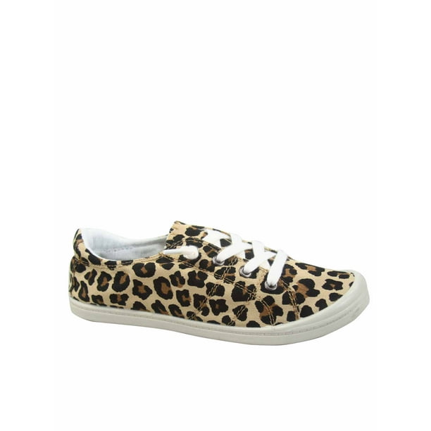 slip on round toe flat canvas sneakers