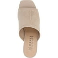 thumbnail image 3 of Journee Collection Womens Leighton Knit Slip-On Mules, 3 of 3
