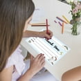 thumbnail image 5 of Koyal Wholesale Kids Fill in the Blank Thank You Cards - 20 Cards Including Envelopes Rainbows Unicorn, For Party Guests, 5 of 5