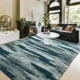 thumbnail image 6 of Jamfeel Plush Fluffy Area Rugs for Living Room Indoor Non Slip Printed Rug Home Decor Floor Carpet, 6'x9', Blue, 6 of 8