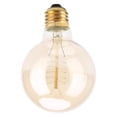 thumbnail image 1 of Bombilla de luz de filamento LED estilo vintage Edison de 40 vatiosbombilla led retrobombillas equivalentes de 100 vatiosblanco cálido 3000k260 LMregulablelámpara G80-Winding Wire Khall ZM00381-02, 1 of 1