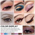 thumbnail image 3 of Glitter Colorful Liquid Eyeliner Long Lasting Waterproof Non-smudge for Holiday Parties Makeup Tools Cosmetics, Flash #2, 3 of 5