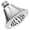 Chrome, variant on Moen 6370 2.5 GPM Single Function Shower Head - Chrome