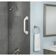 thumbnail image 3 of Mainstays 12 inch Grab Bar with 1-1/4" Diameter and Concealed Screws, White, 3 of 5