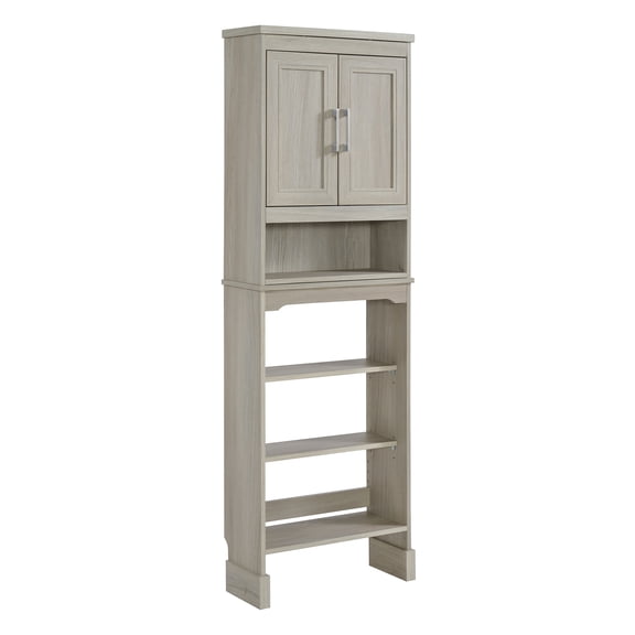 Linon Blakely Sandstone Tall Wall Cabinet