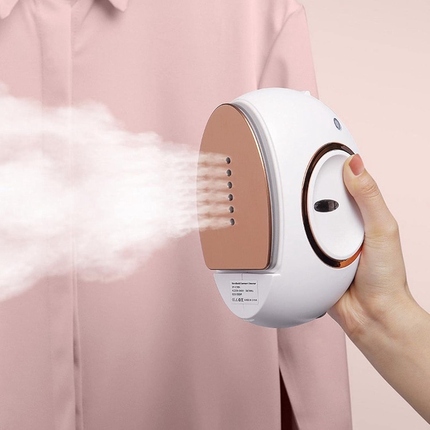 Irons, Mini Electric Handheld Steam Iron 800W Wrinkle Remover Clothes Garment Steamer Hanging Machine Portable Mini Electric Iron Iron
