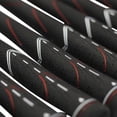 thumbnail image 6 of 100 pcs - Majek Tour Pro Black Midsize Golf Grips, 6 of 7